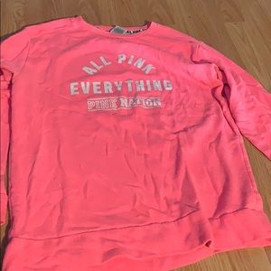 Pink pullover